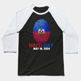 haiti flag day 2024 Baseball T-Shirt